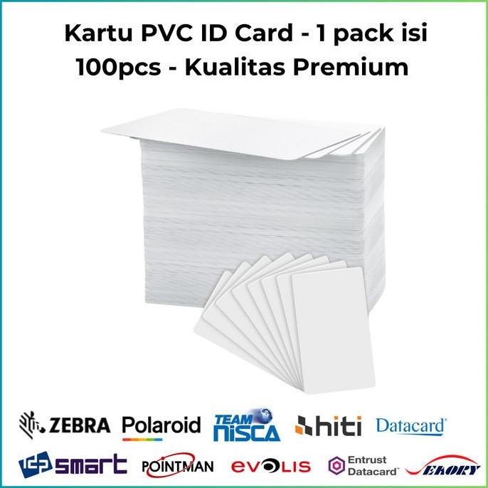 

Premium PVC Blank ID Card / Kartu ID Card Kosong / Tanda Pengenal Kosong
