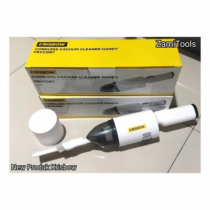 Tersedia Krisbow Vacuum Cleaner Portable/Handy/Cordless Vacum Cleaner dengan Filter yang Dapat Dicuc