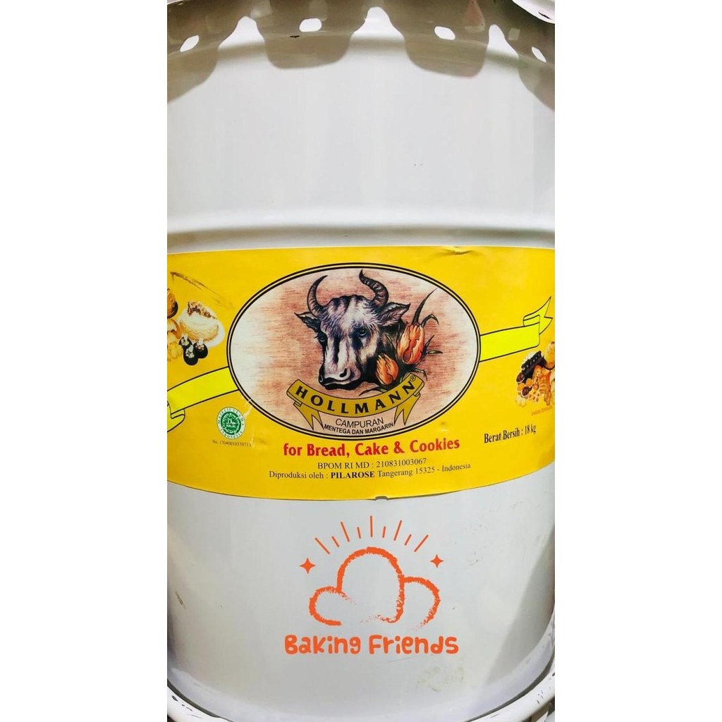 

[Ready/Spesial] Repack! Butter Hollman 1Kg / Mentega Hollmann Butter Mix/Holman 1 Kg [Terlaris&Recommended]