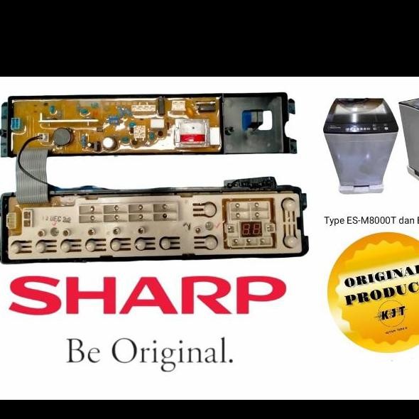 Tersedia MODUL PCB MESIN CUCI SHARP ES- M8000T ES-M9000T ORIGINAL