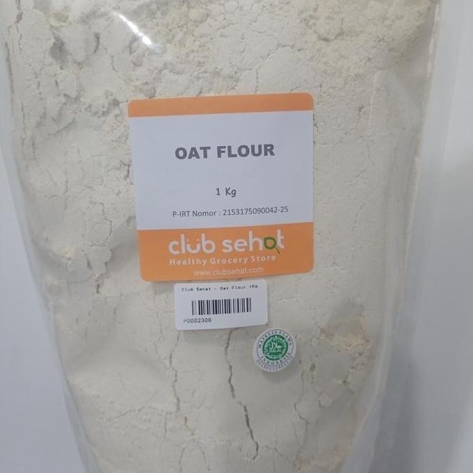 

Terlaris Club Sehat - Oat Flour Gluten Free 1Kg
