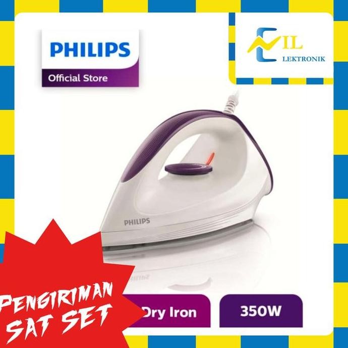 Tersedia Setrika Philips GC 160 Philips Dry Iron GC160 GC 160/27 GC160/27
