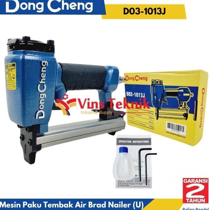 

BERKUALITAS STAPLER ANGIN AIR BRAD NAILER D03-1013J DONGCHENG D 03-1013