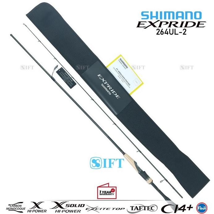 

Terlaris Joran Shimano Expride [2022] Carbon Monocoque | Fuji Ci4+ | Spinning | Resmi
