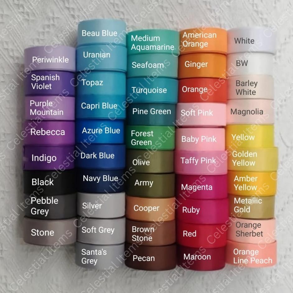 

Pita Grossgrain Salur Garis 4Cm 1 12 Part 1