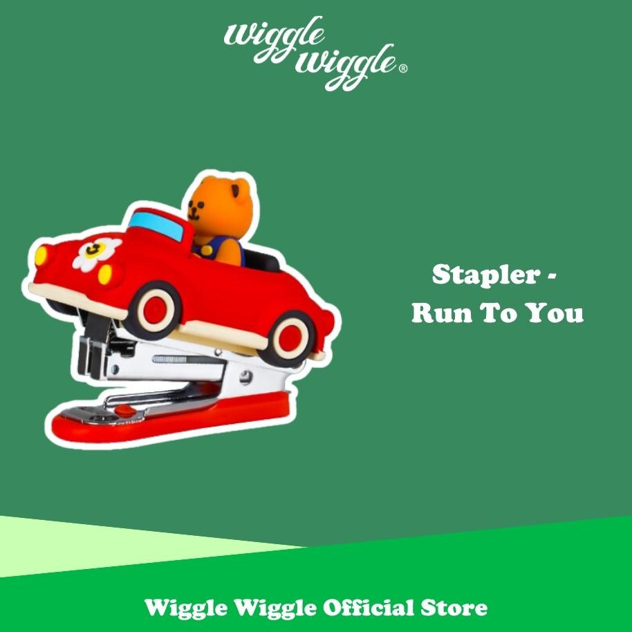 

LINDU Wiggle Wiggle Stapler - Run To You Hekter Streples Straples Stapler Staples Kecil Lucu