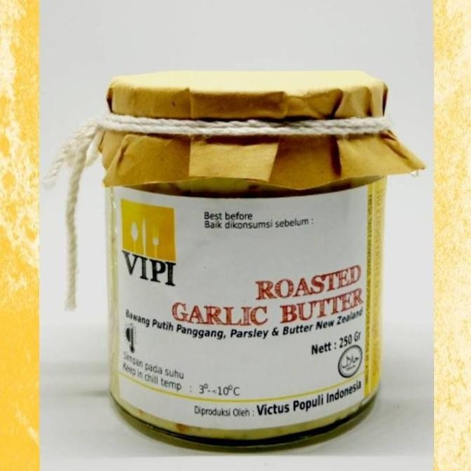 

[Ready/Spesial] Roasted Garlic Butter 250 Gr [Terlaris&Recommended]