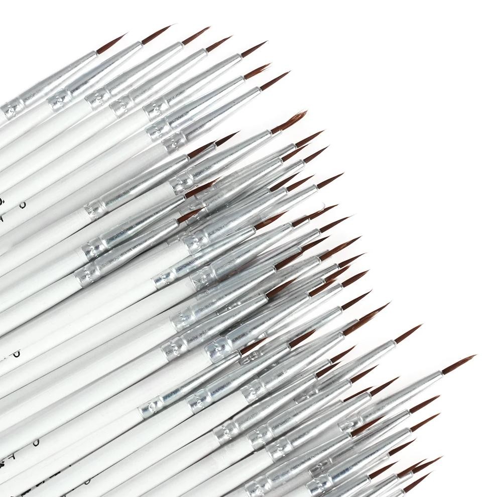 

10Pc/Set Fine Hand Painted Thin Hook Line Pen Drawing Detail Pen Paint Brush Nylon Acrylic Painting Pen Art Stationery Supplies