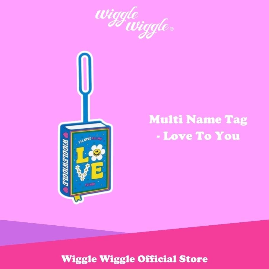 

LINDU Wiggle Wiggle Multi Name Tag - Love To You