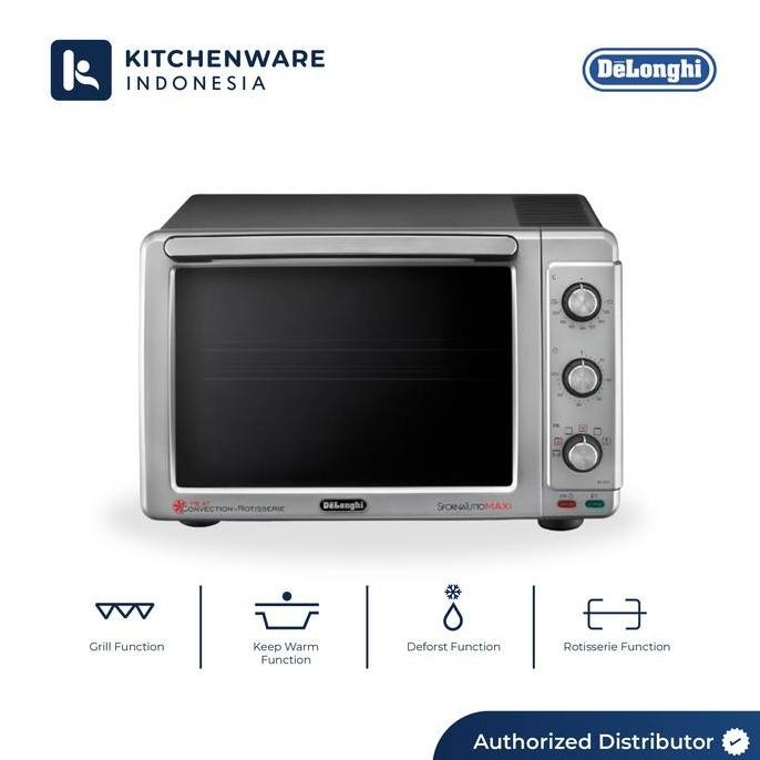 Delonghi Eo32852 Electric Oven Pemanggang Pemanas Eo 32852 Silver