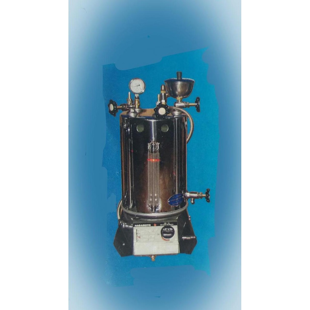 Tersedia Setrika Uap Gas ( Gas Boiler ) Nagamoto 10 Liter GB 12