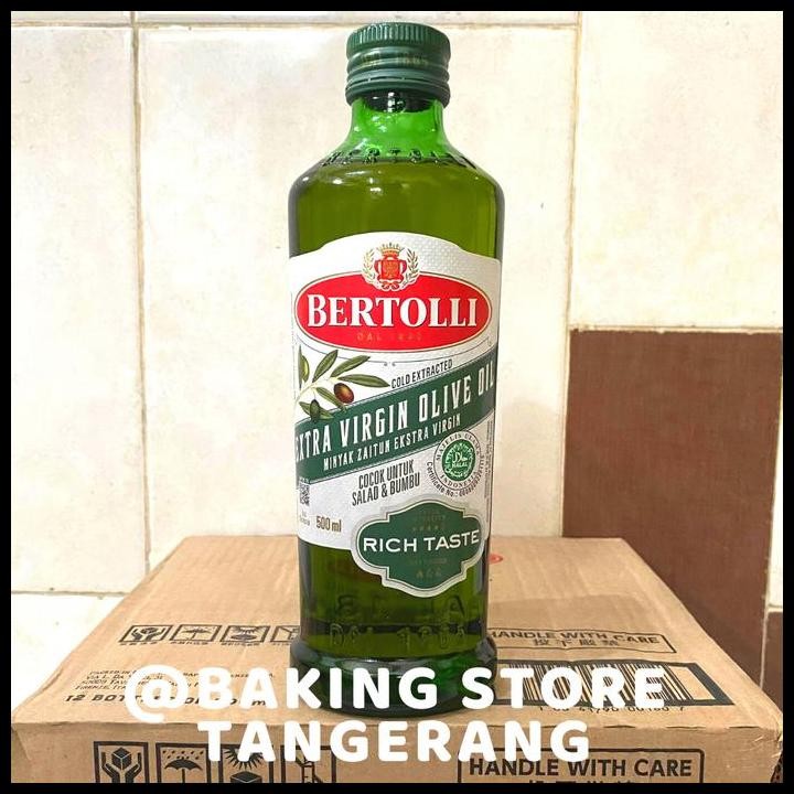 

Terlaris Bertolli Olive Oil Extra Virgin - Minyak Zaitun 500 Ml Good Quality