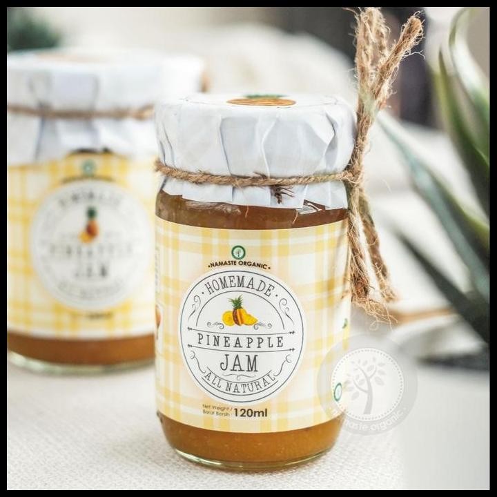 

Terlaris Homemade Pineapple Jam - Made With Real Pineapple And Raw Honey 120Ml Good Quality