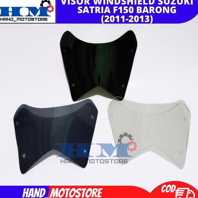 VISOR WINDSHIELD SUZUKI SATRIA BARONG 2011 2012 2013 / VISOR AKSESORIS SATRIA FU MODEL ORI