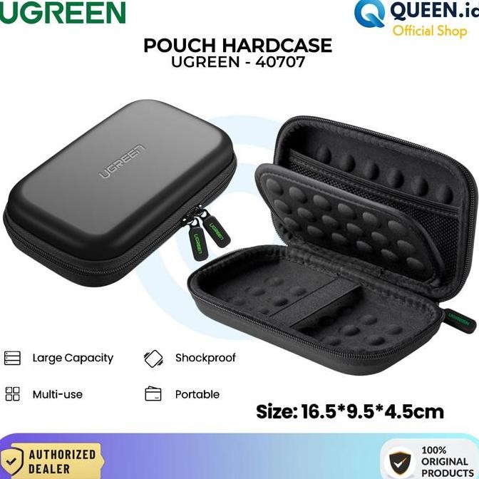 UGREEN Hardcase Storage Organizer Bag Pouch EVA Small Shockproof 40707