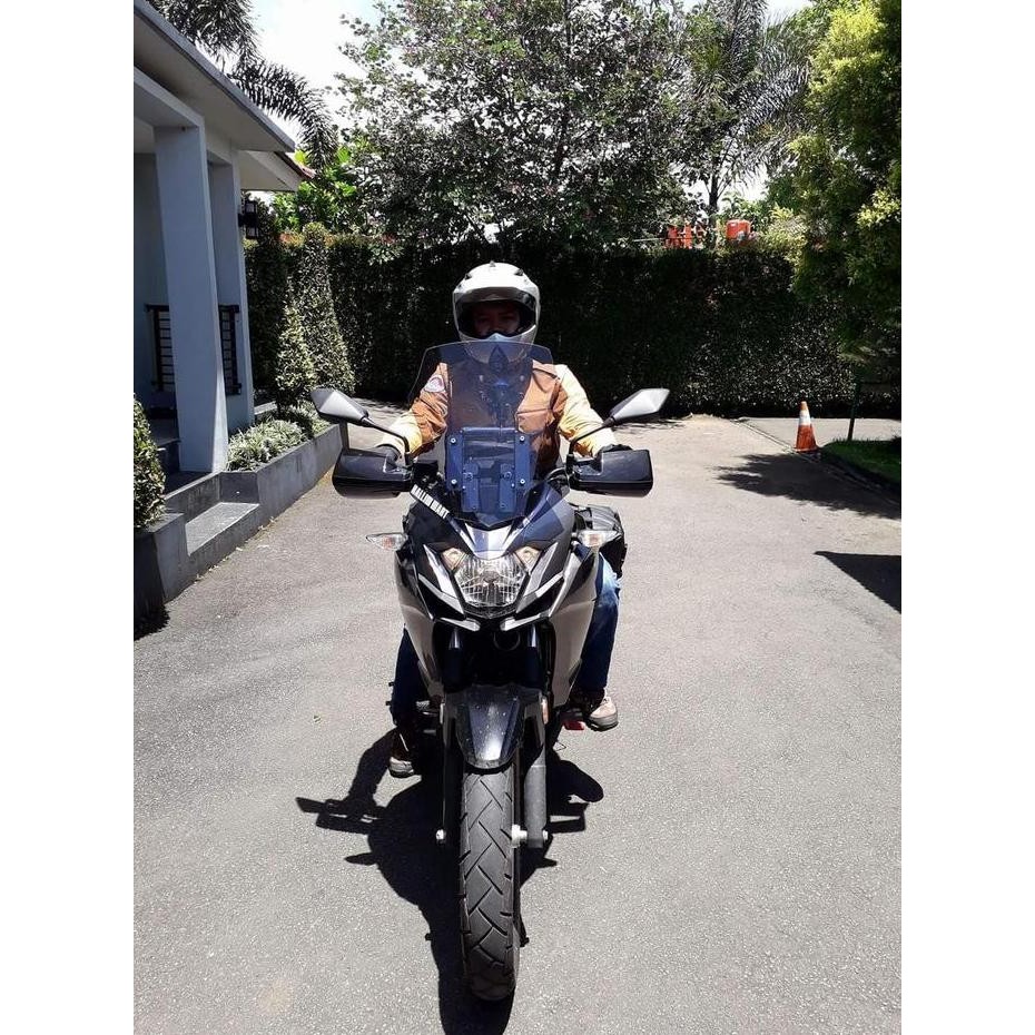 AKSESORIS WINDSHIELD VISOR MOTOR MODEL KAWASAKI VERSYS X 250 TOURER