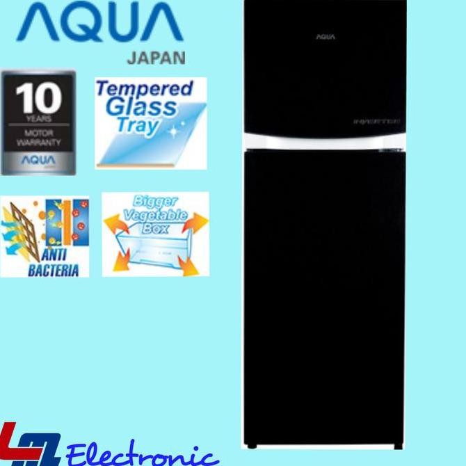 Tersedia AQUA Kulkas INVERTER 2D AQRD275R / AQR-D275R