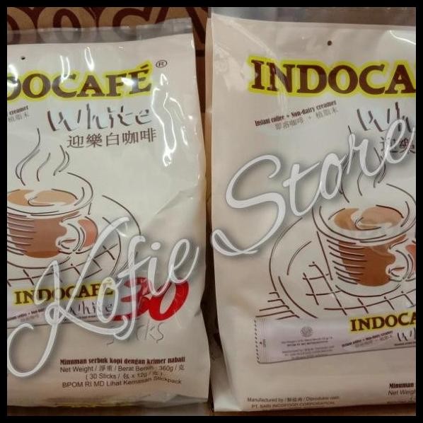 

Terlaris Indocafe White 30 X 12 Gr - Kopi Krim Tanpa Gula - Bag, Coffee Good Quality