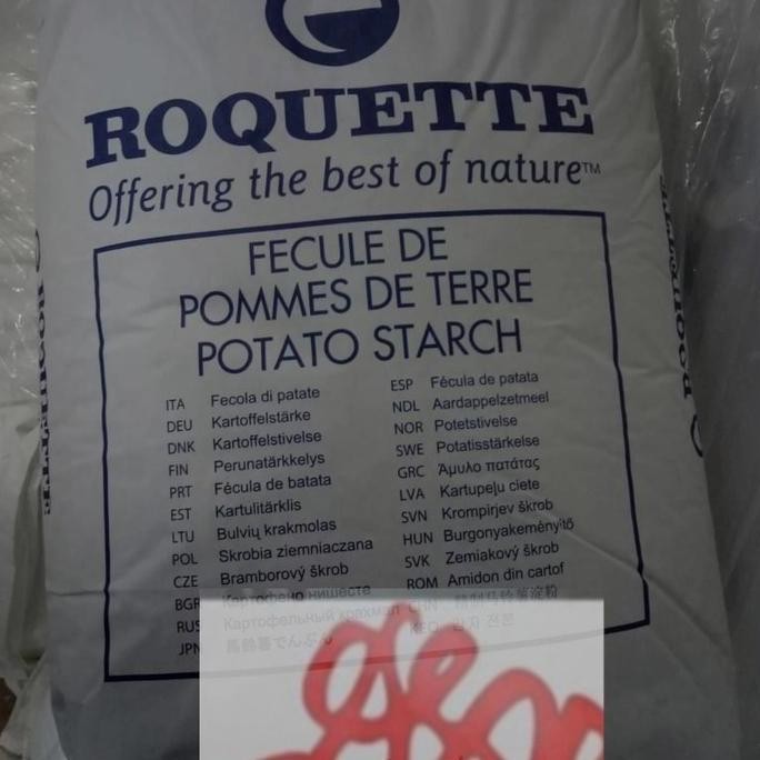 

Grosir Potato Starch Merk Roquette Sak@25 Kg Ex Prancis