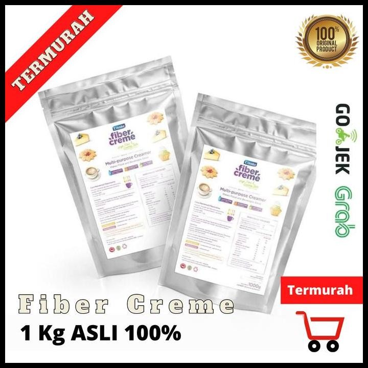 

Terlaris Ellenka Fiber Creme 1Kg Multipurpose Creamer ( Penganti Susu&Santan) Good Quality