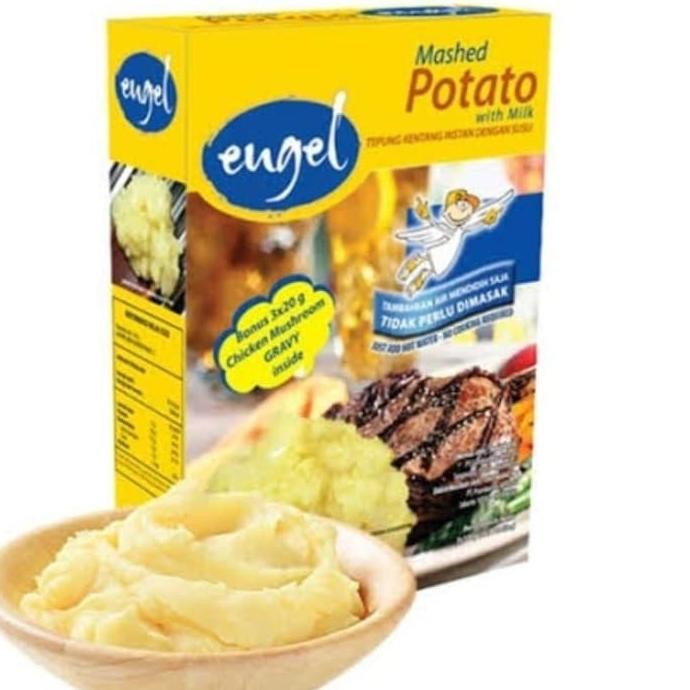 

Terlaris Angel Mash Potato With Milk Tepung Kentang Dengan Susu 110Gr