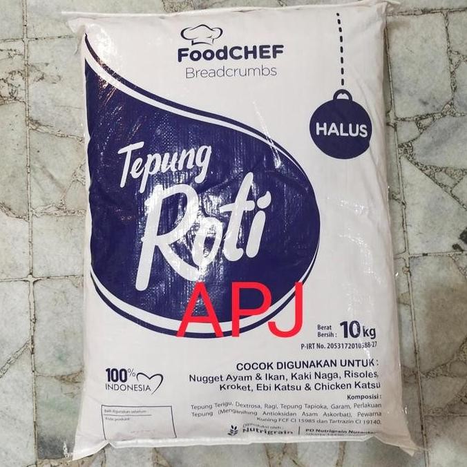 

Sale Tepung Roti Breadcrumbs Mix Halus Food Chef 10Kg