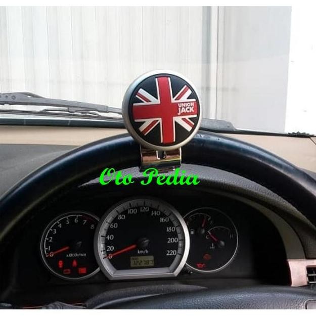 Power Handle Union Jack Pemutar Stir Mobil Original Korea Restock