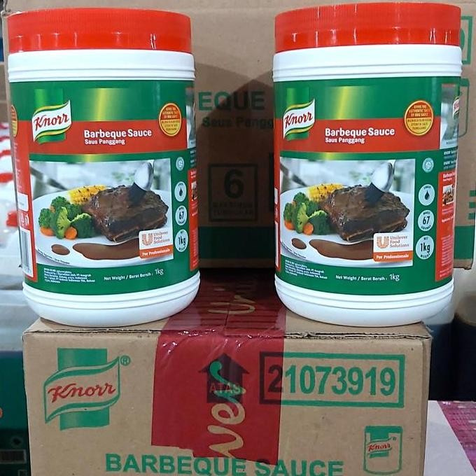 

knorr barbeque sauce bbq sauce saus panggang 1kg TB