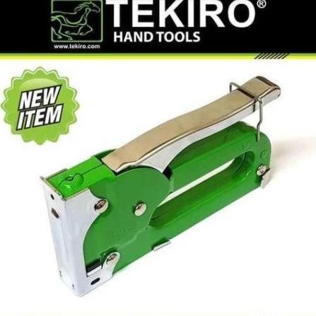 

BERKUALITAS TEKIRO STAPLES TEMBAK / STAPLE GUN TRACKER 4-8 MM / STAPLES SERBAGUNA BESI STAPLER STATIONERY BINDER