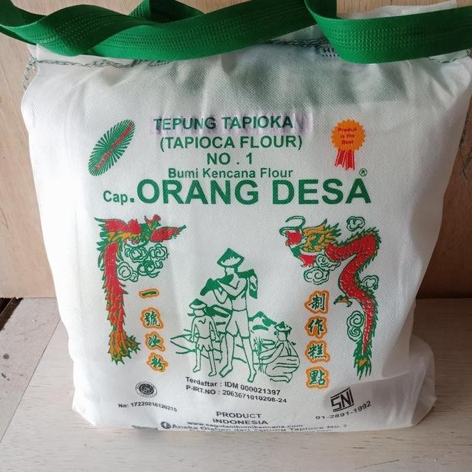 

Sale Tepung Tapioka Cap Orang Desa 5Kg