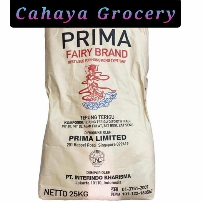 

Terlaris Tepung Terigu Prima Fairy Brand 25Kg Gojek / Grab Only