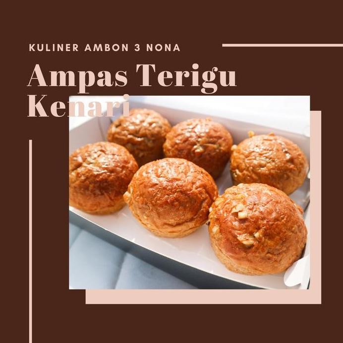 

Terlaris Ampas Terigu Kenari Isi 6 / Kuliner Ambon