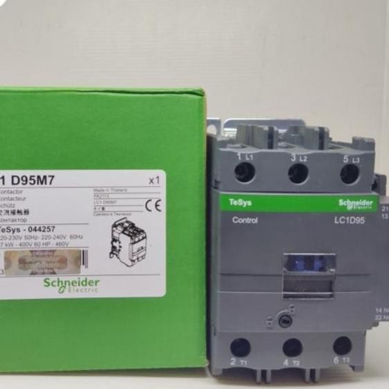 Tersedia Kontaktor Contactor Lc1D95M7 220V Lc1D95 M7 Lc1D95 220V