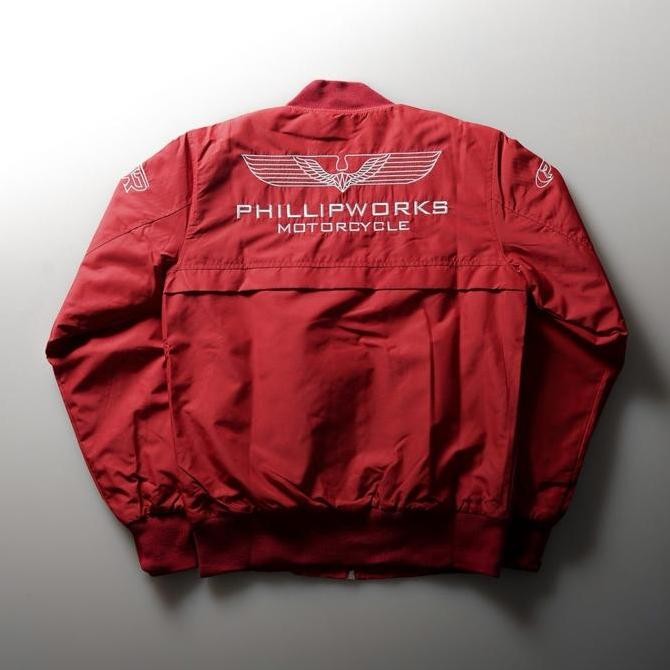 Diskon Jaket Motor Phillip Works Motegi