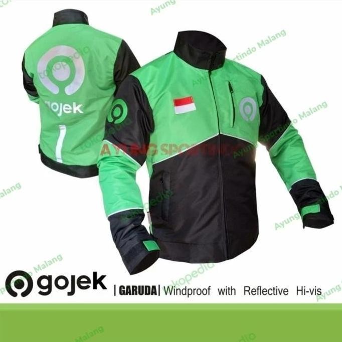 Terjangkau Jaket Gojek Garuda Size Jumbo Big Size Ukuran Besar Logo Baru Terbaru