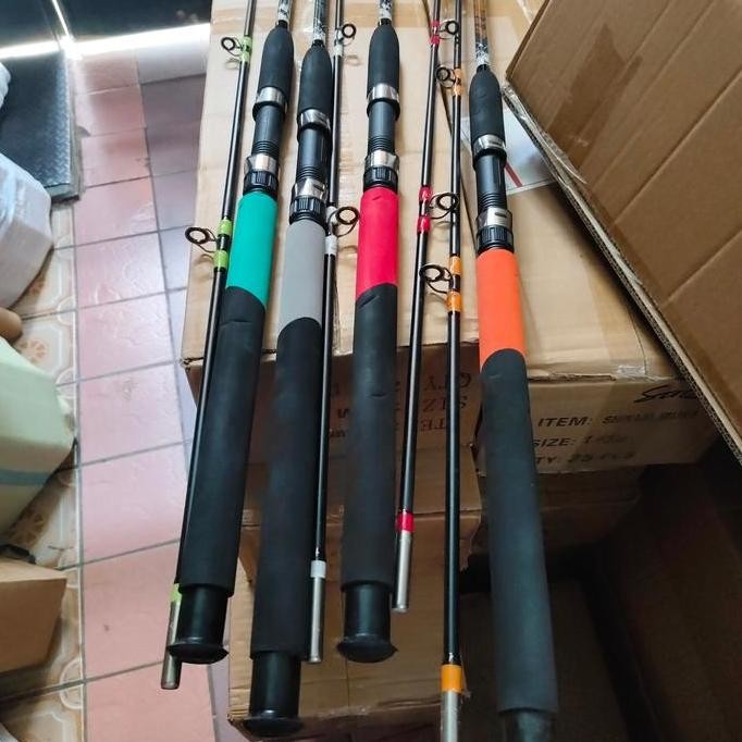 

Terlaris Joran Shikari Lruka 150 165 180 210 240 Solid Fiber Busa Full