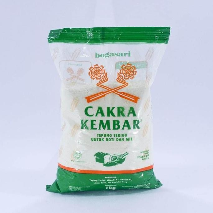

Terlaris Tepung Terigu Cakra Kembar Ekonomis 1 Kg 12 Pcs/Krt