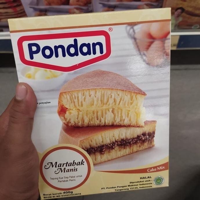 

Terlaris Tepung Pondan Martabak Manis 400Gr