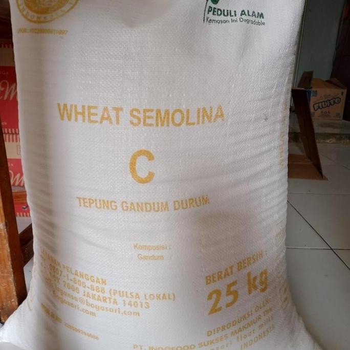 

Terlaris Semolina Flour/Tepung Pasta 25 Kg