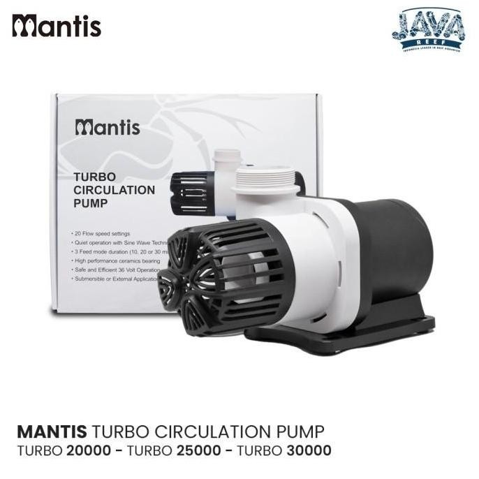 Terlaris Mantis Turbo Pump 30000 Lph Pompa Aquarium Kolam