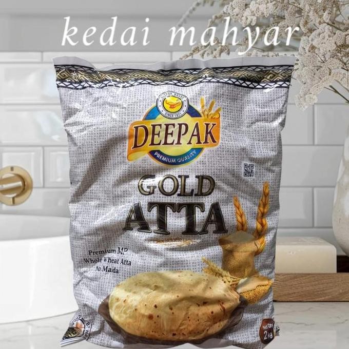 

Terlaris Deepak Tepung Gandum Gold Atta 2Kg