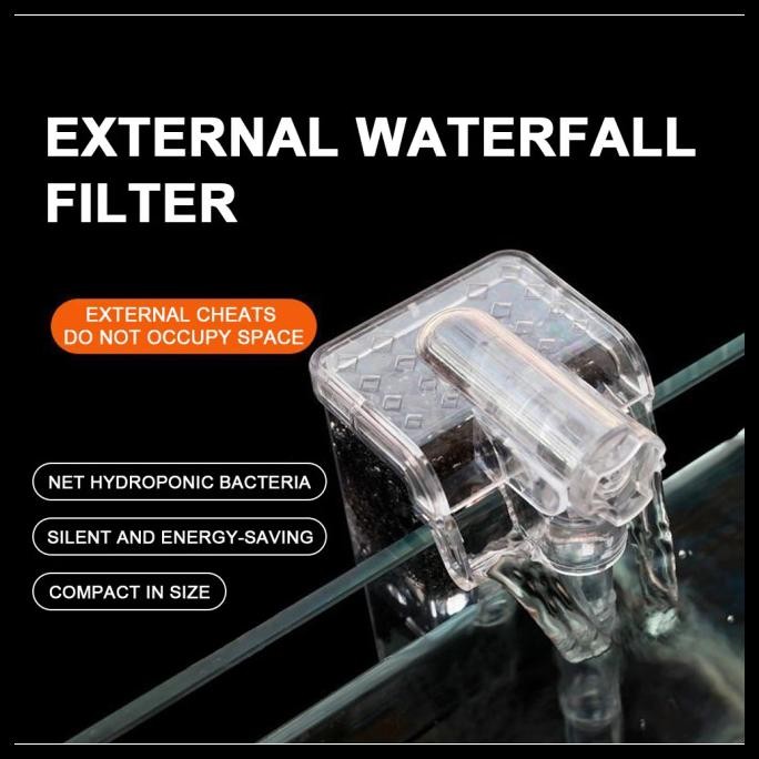 FILTER AKUARIUM GANTUNGFILTER AQUARIUM TANPA KURAS 3W 250L FILTER AIR  FILTER AQUARIUM FULL SET/JAM 