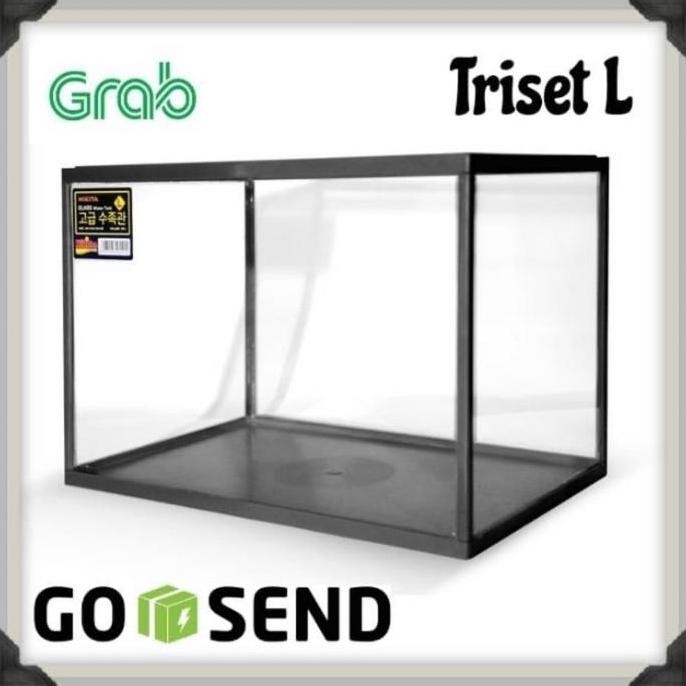 Terlaris Aquarium Akrilik Nikita Triset Ukuran L / Nikita Glass Water Tank L