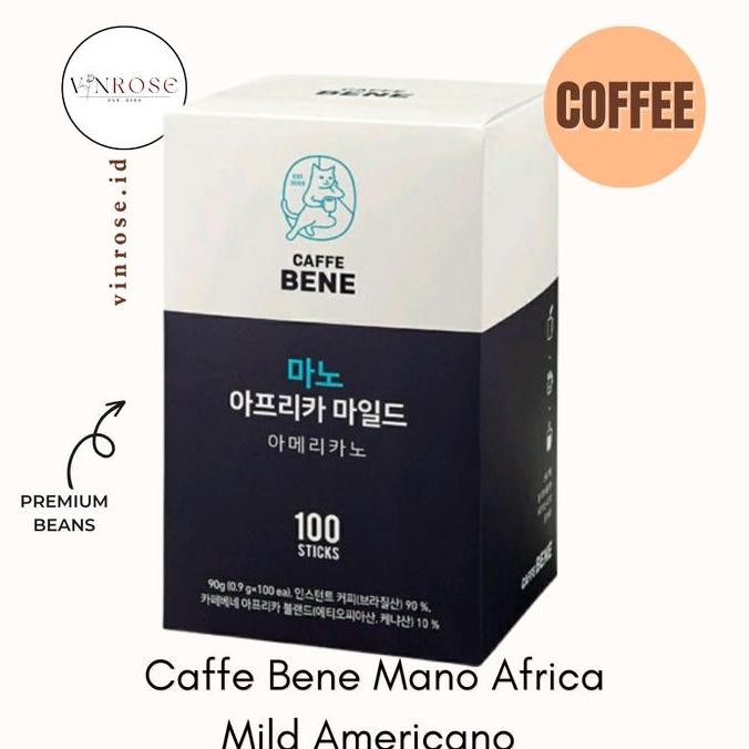 

Caffe Bene Mano Africa Mild Americano/ Coffee/ Kopi Premium Korea