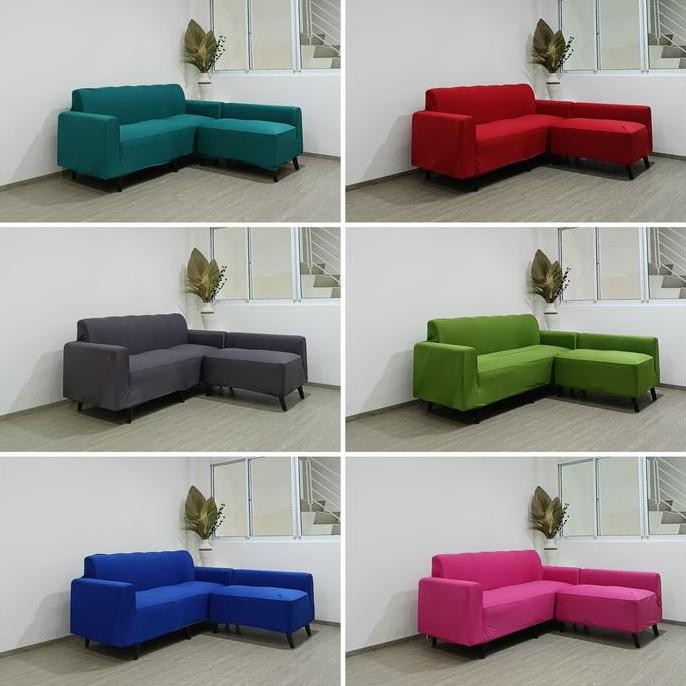 Terlaris Sarung Sofa / Cover Sofa Type L Putus / Sarung Sofa L