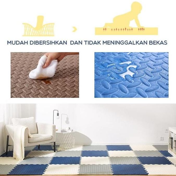 ready Samono SMP20 Matras Puzzle Alas Lantai Evafoam Tebal 30x30CM Karpet murah