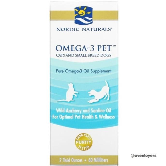 Nordic Naturals Omega-3 Pet Cats And Small Breed Dogs 60Ml