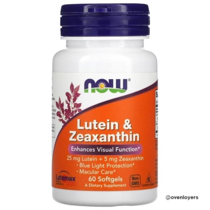 Now Lutein & Zeaxanthin 60 Softgels