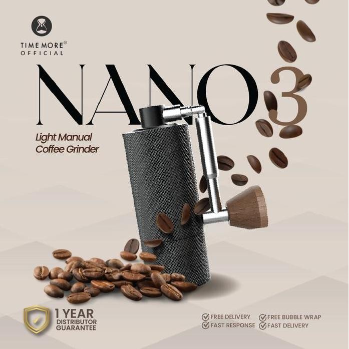 

Terlaris Timemore Chestnut Nano 3 Coffee Grinder Penggiling Biji Kopi Portable