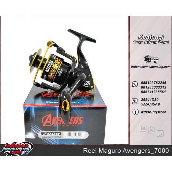 Terlaris Reel Pancing Maguro Avengers_7000